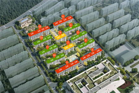 中天花园西侧3室2厅1卫107㎡